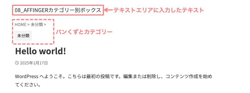 1-65a｜08_AFFINGERカテゴリ別ボックス｜サンプル