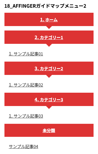 1-70-2｜18_AFFINGERガイドマップメニュー2｜サンプル