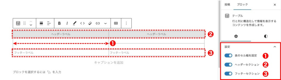 3330-5|テーブル|設定|設定