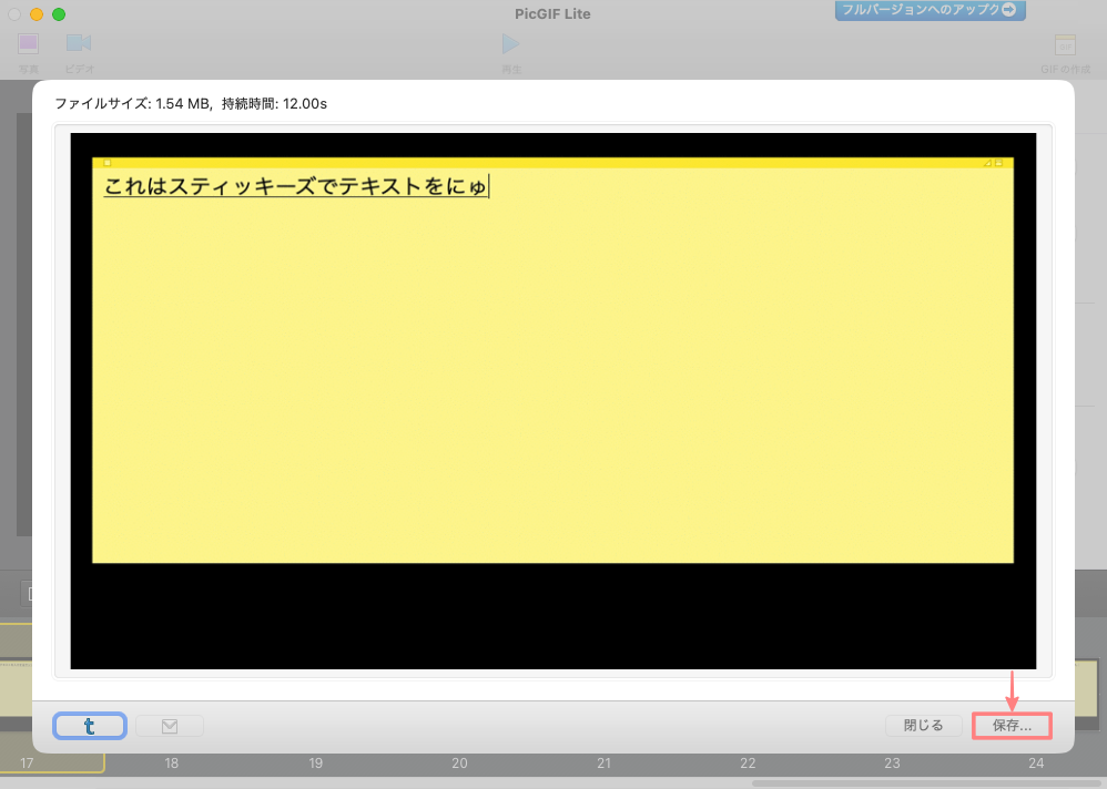 4753-16|PicGIF Lite|ビデオ追加