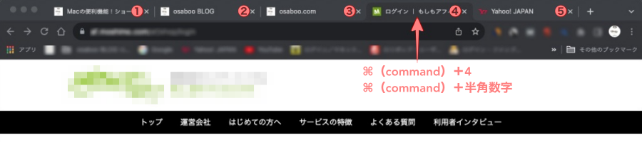 5258-3|ショートカットキー|ブラウザのタブ切り替え