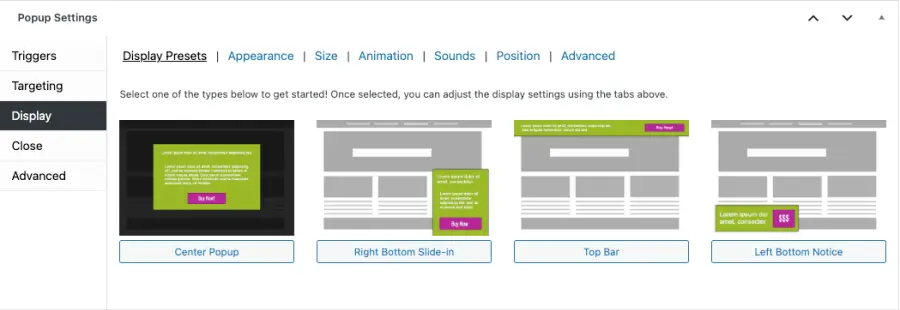 6139-10-2｜Popup Settings｜エディター画面でできる設定